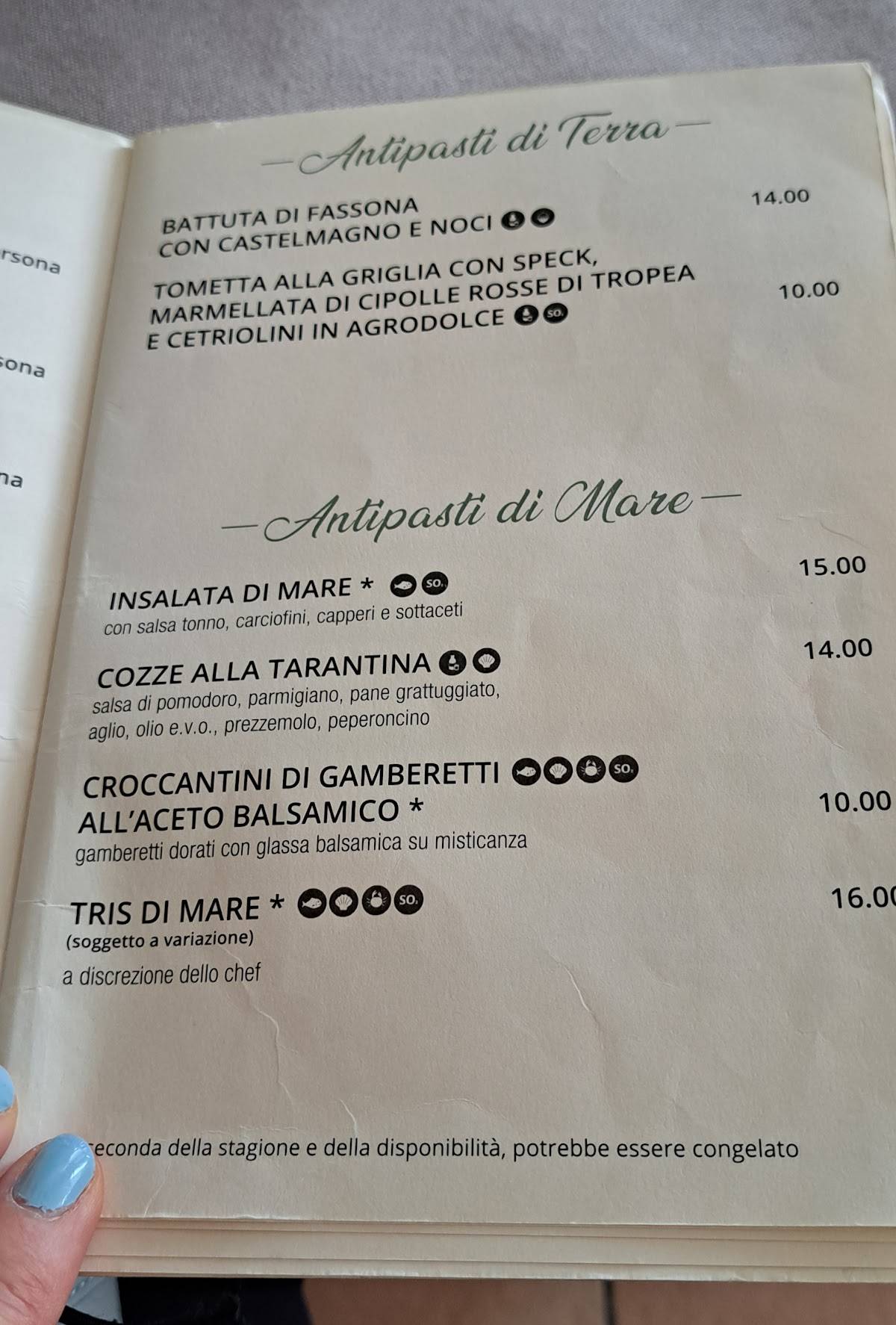 Menu di Bon Bocon 
