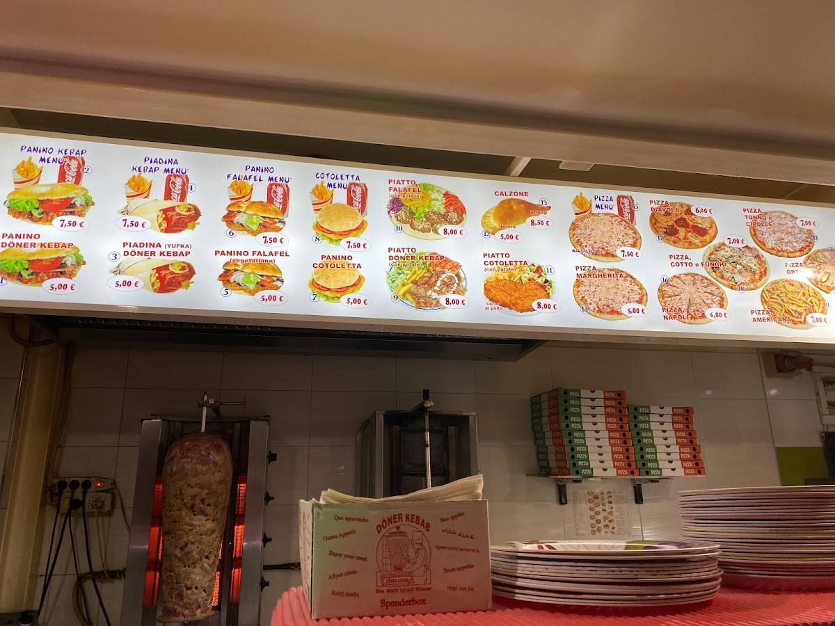 Menu di Bosforo -Turkish Kebap e Pizza 