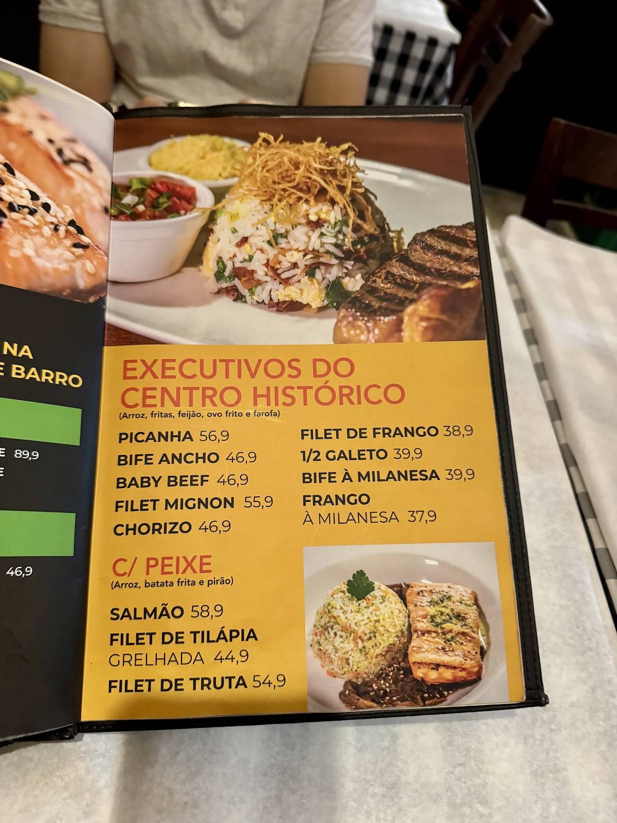 Boteco Central cardápio
