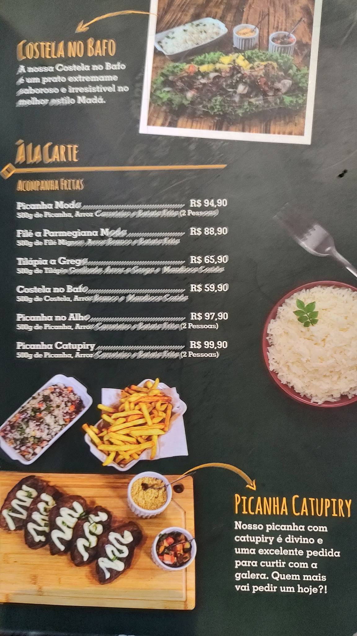 Boteco Vila Madá cardápio