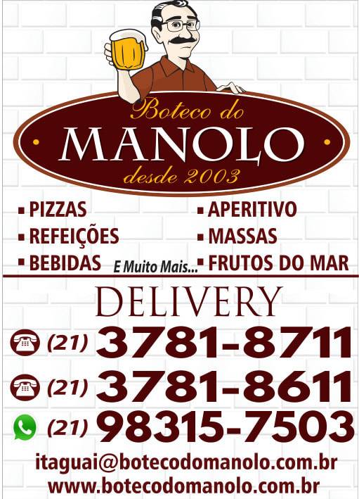 Boteco do Manolo - Pátio Mix Itaguaí cardápio