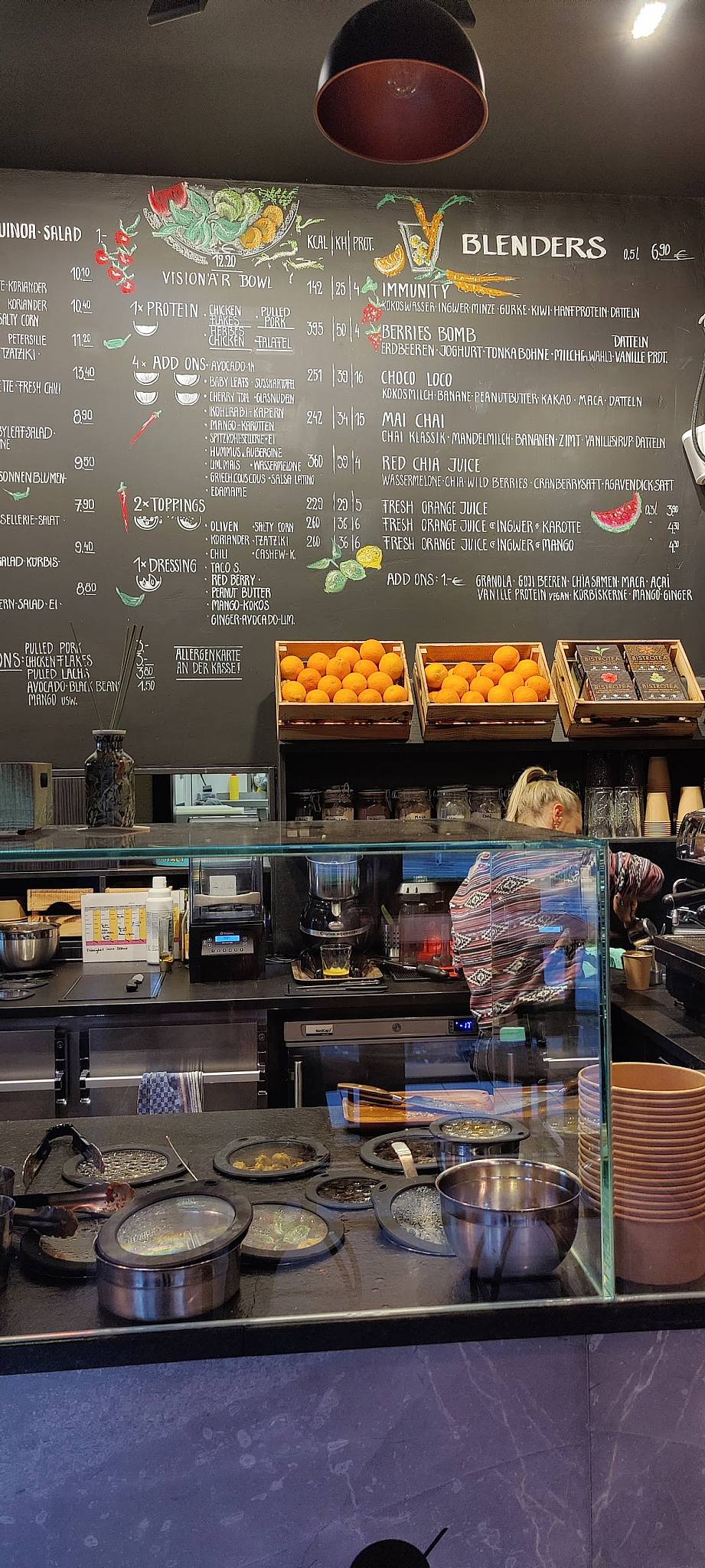 Speisekarte von Bowls & Blenders restaurant, München, Rosenheimer Str. 16