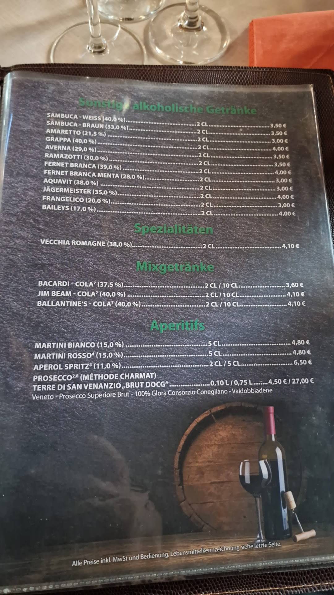 Mamma Mia Bremerhaven Speisekarte