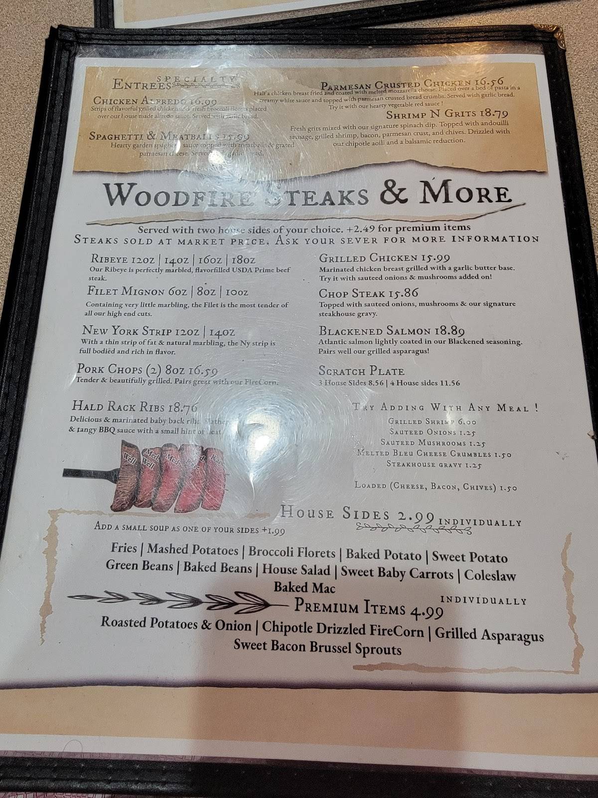 Menu at Brother's Bar & Steakhouse, Villa Rica