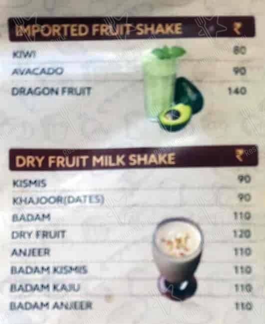 Brown Bear Bakers - Kukatpally menu