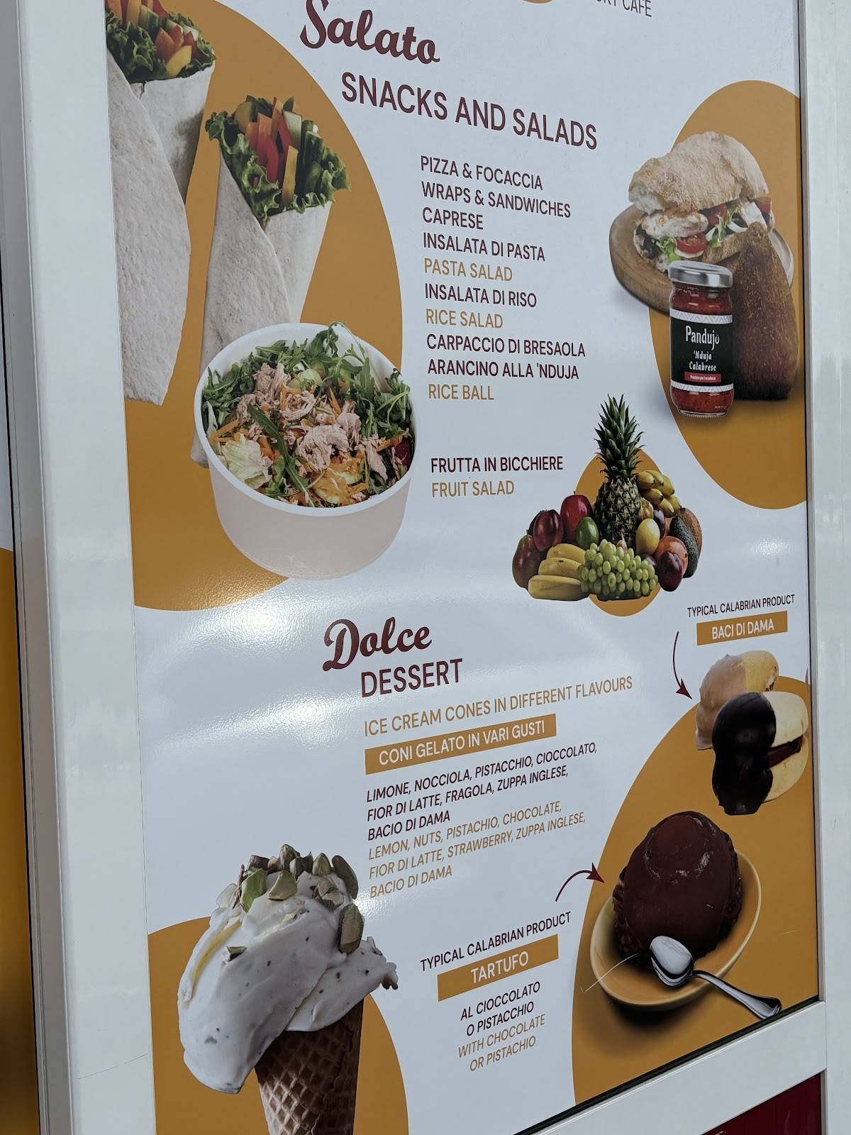 Menu di Risto Cafè Bruzia 