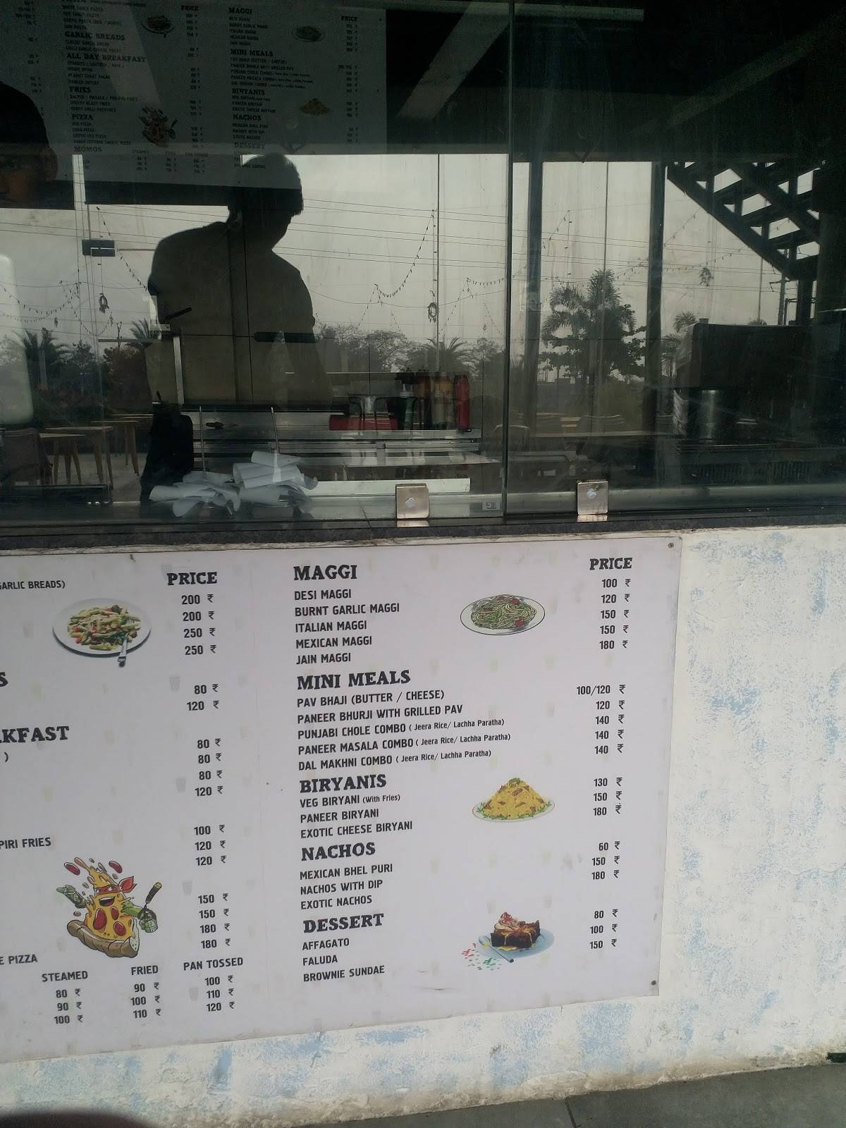 CHAI KAAPI UNO menu