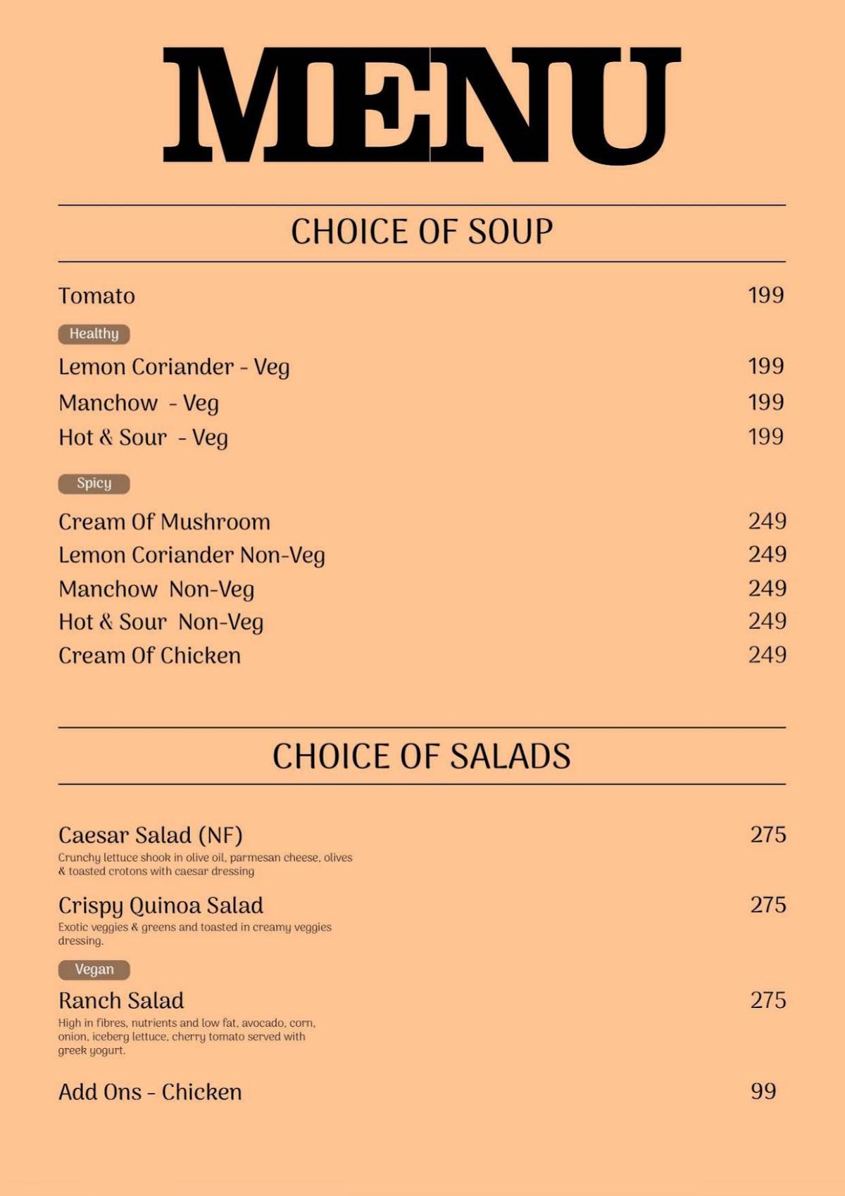 GUUNAAJ menu