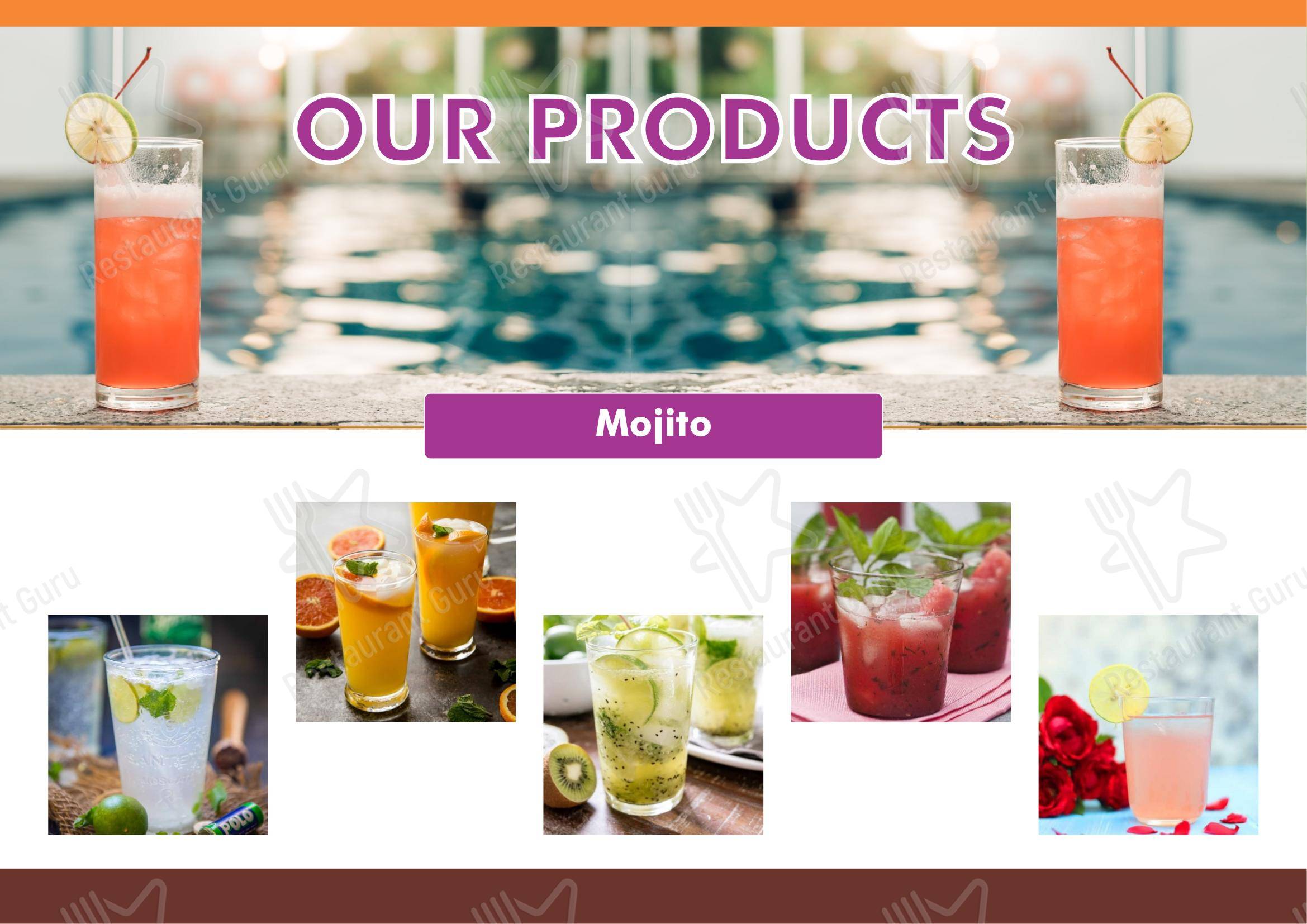 Menu bar for Mr.Coconut Cafe Barbeque And Resturant in Hathras