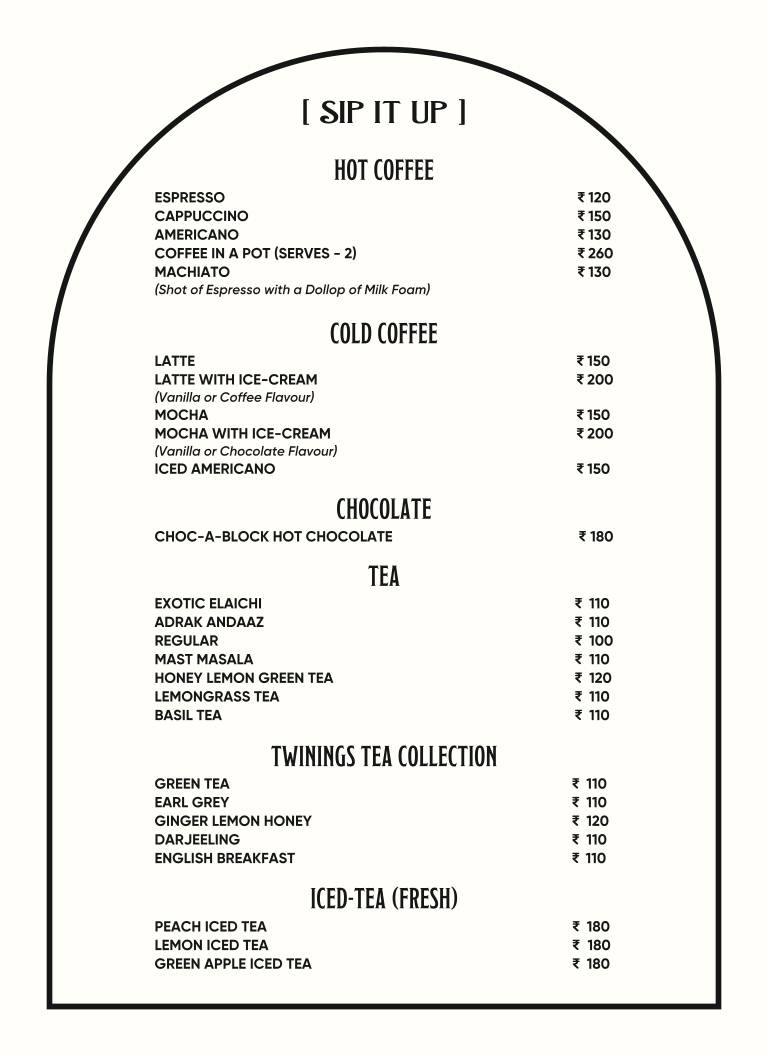 Razzmatazz Cup N Cake menu