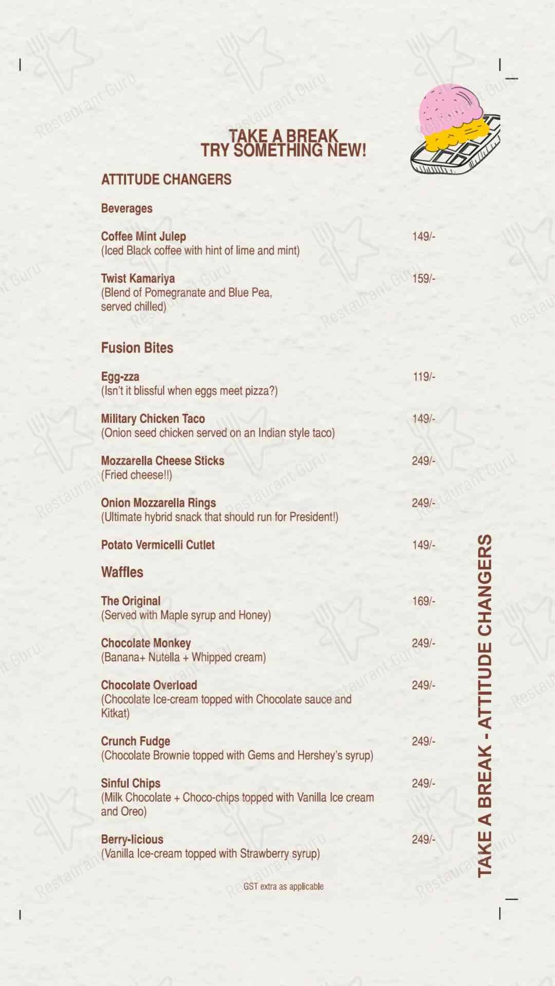 SOCIAL ATTITUDE menu