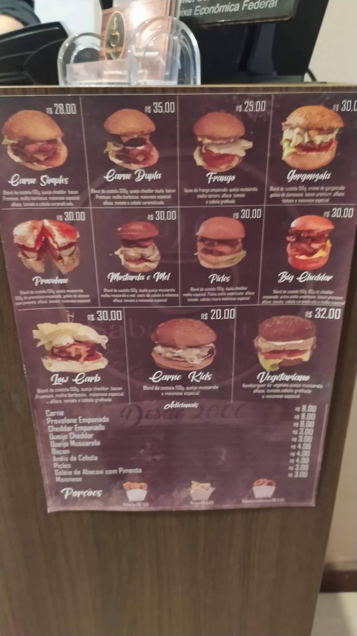 Café Sabor & Arte cardápio