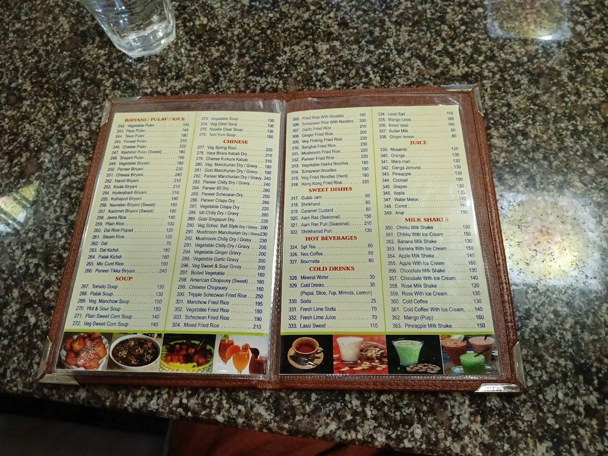 Cafe Shringaar Pure Veg menu
