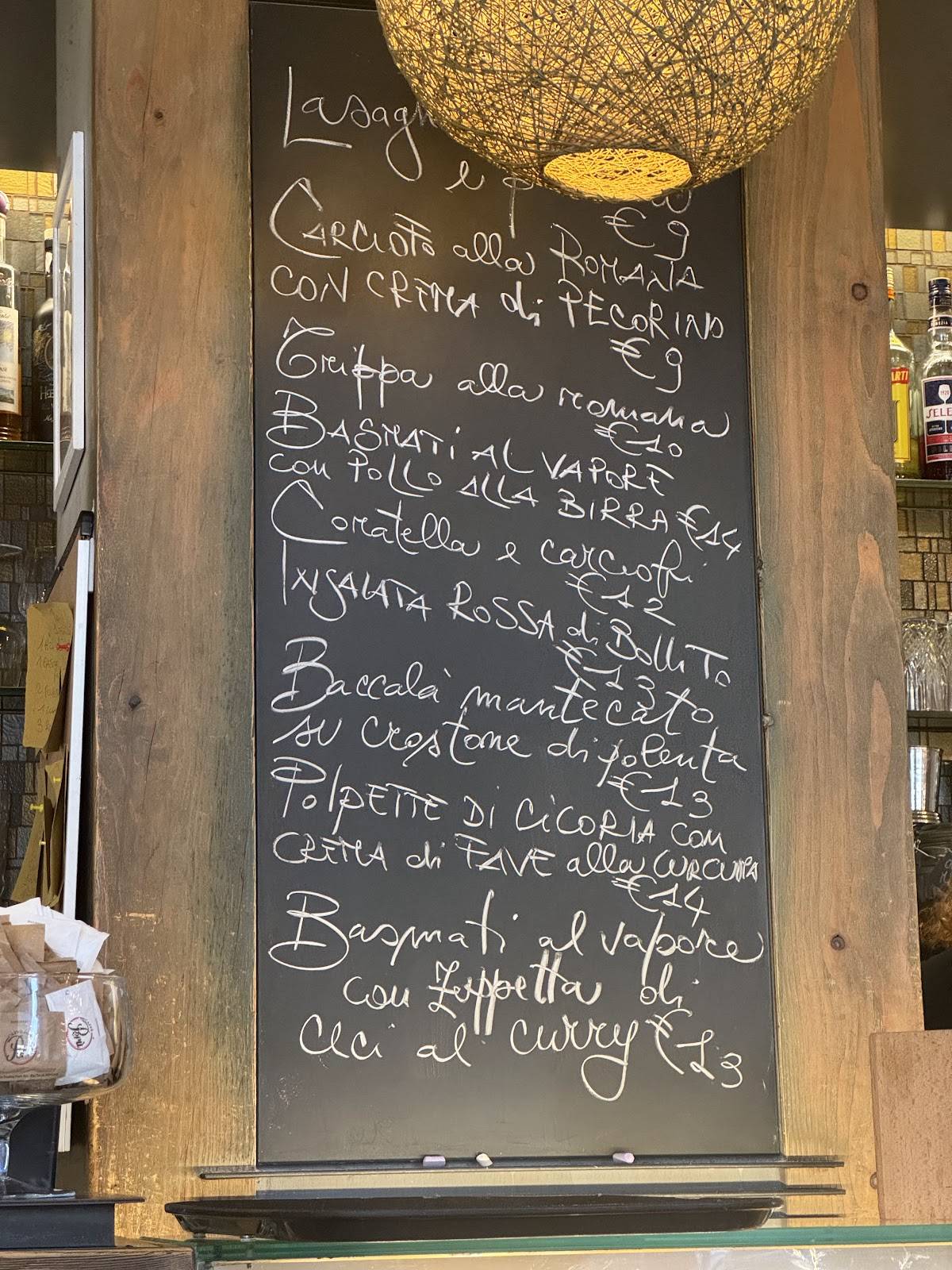 Menu di Cafe Vert 