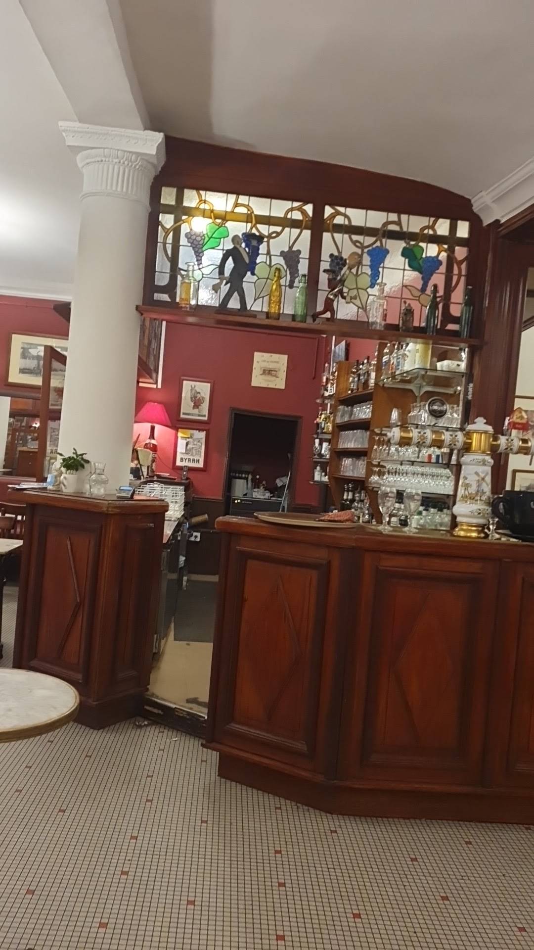 Menu de Café Des Colonnes