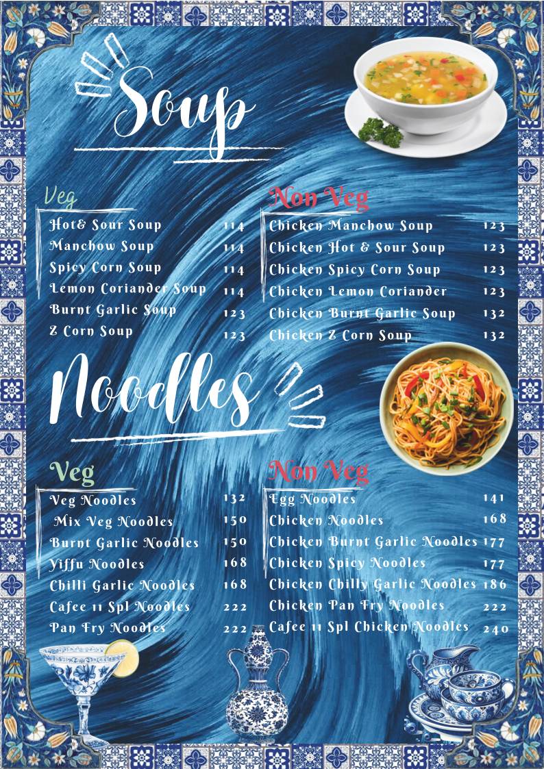 Cafee 11 : Jharsuguda menu