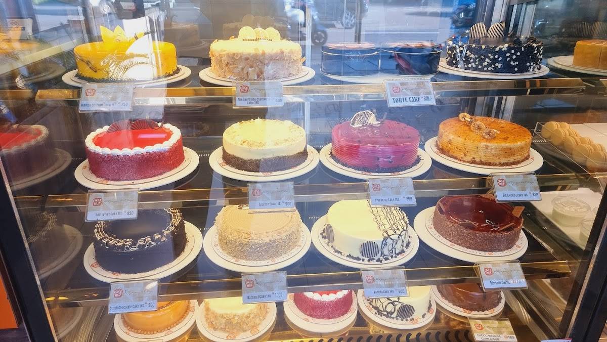 Cake Hut menu