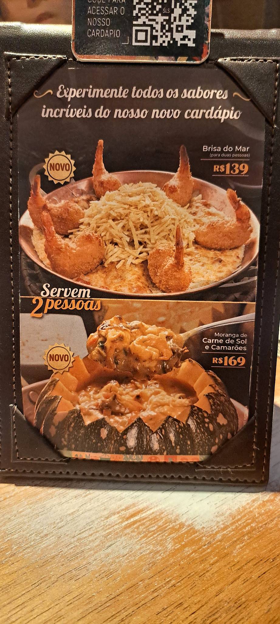 Camarada Camarão - Shopping da Ilha cardápio
