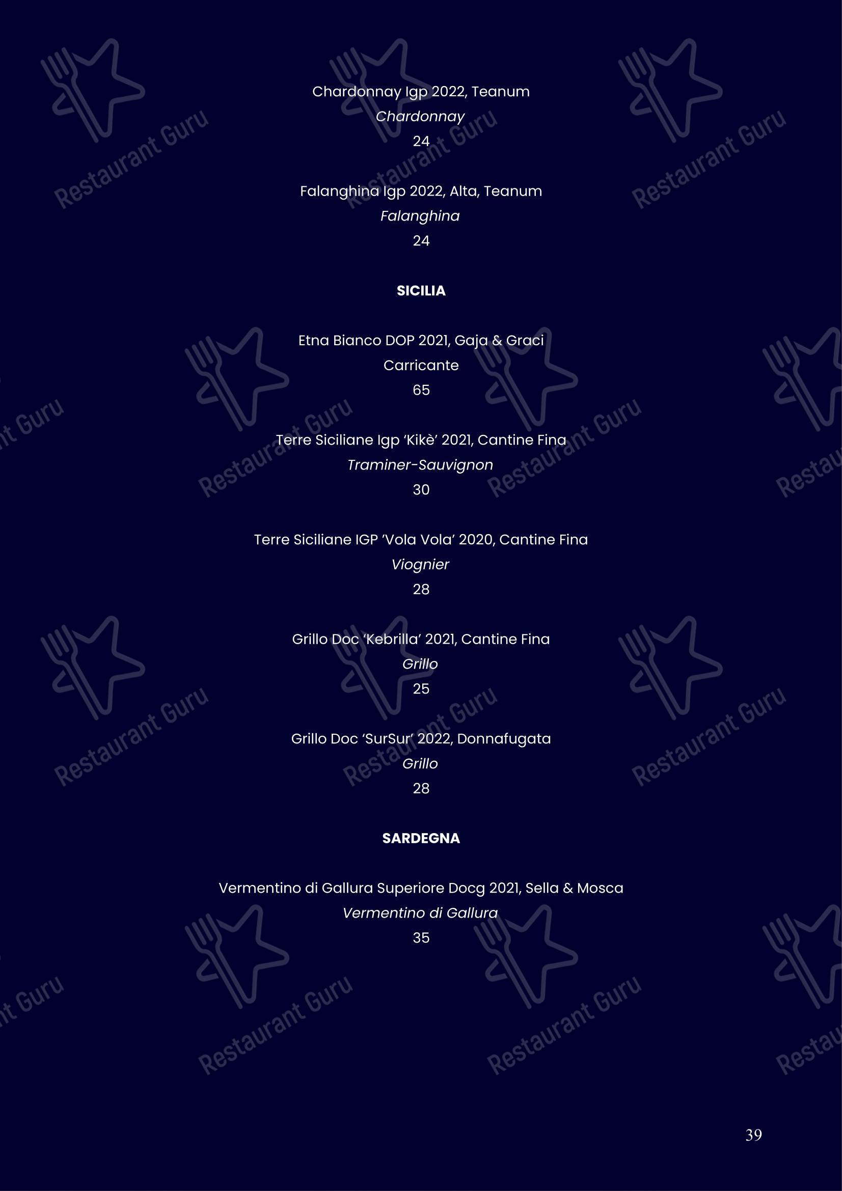 Основное меню per Cantine MILANO - WINE & RESTAURANT in Milano