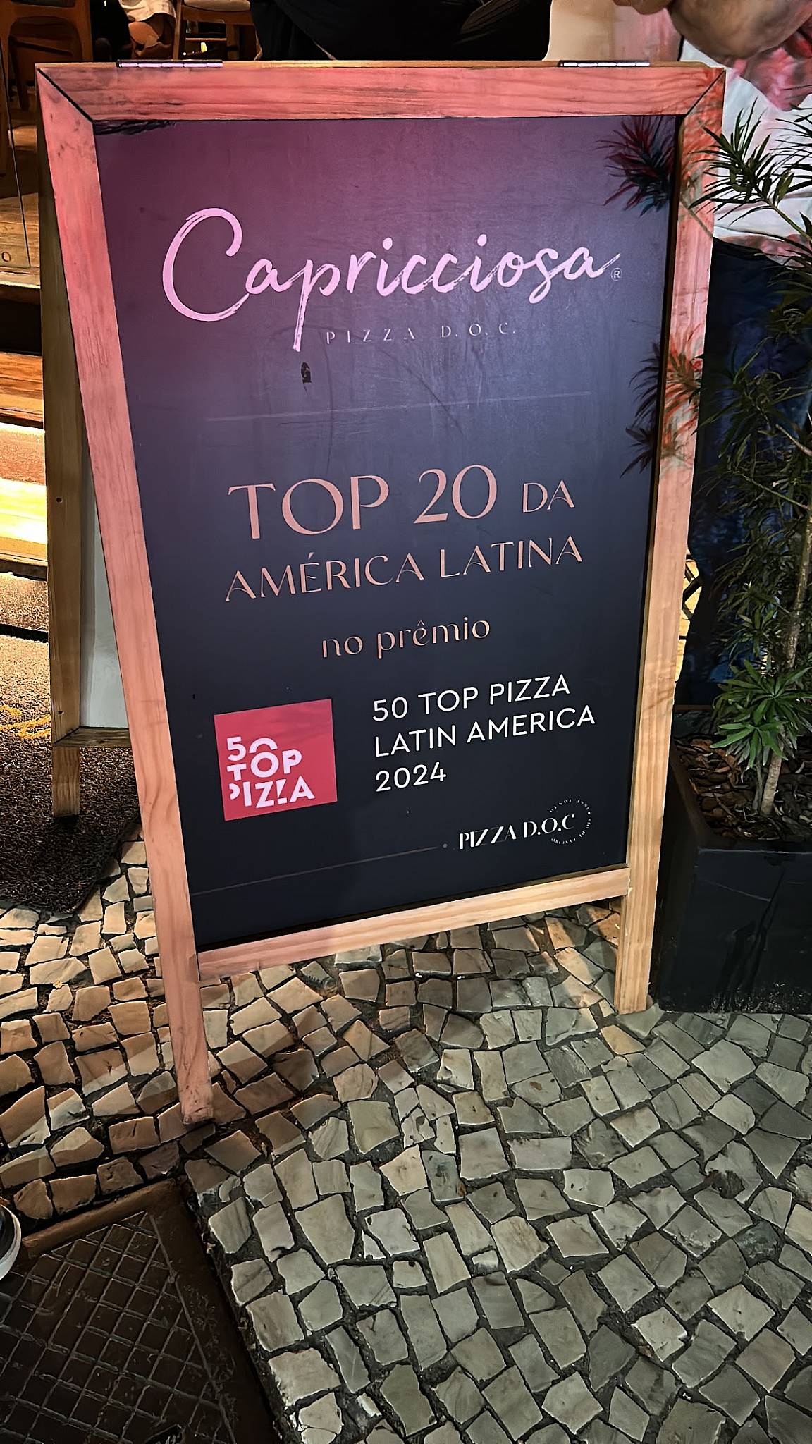 Capricciosa cardápio