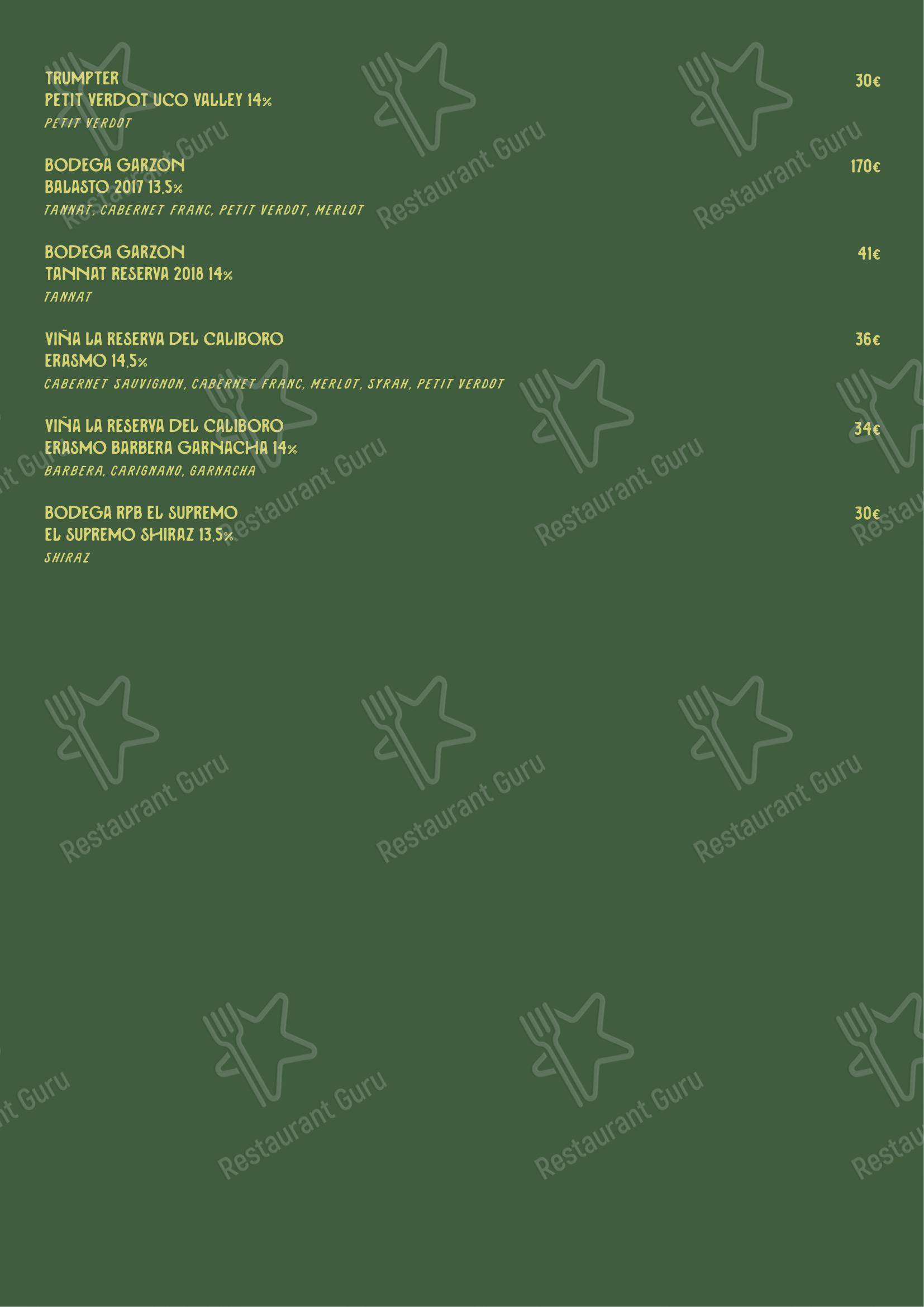 Menu bar per Carnesa - Churrascaria Brasiliana ristorante