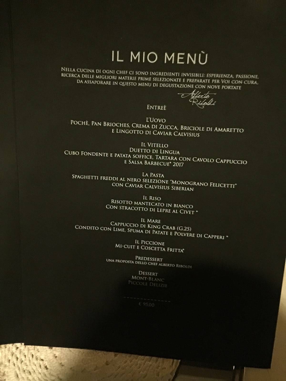 Menu di Castello Malvezzi 