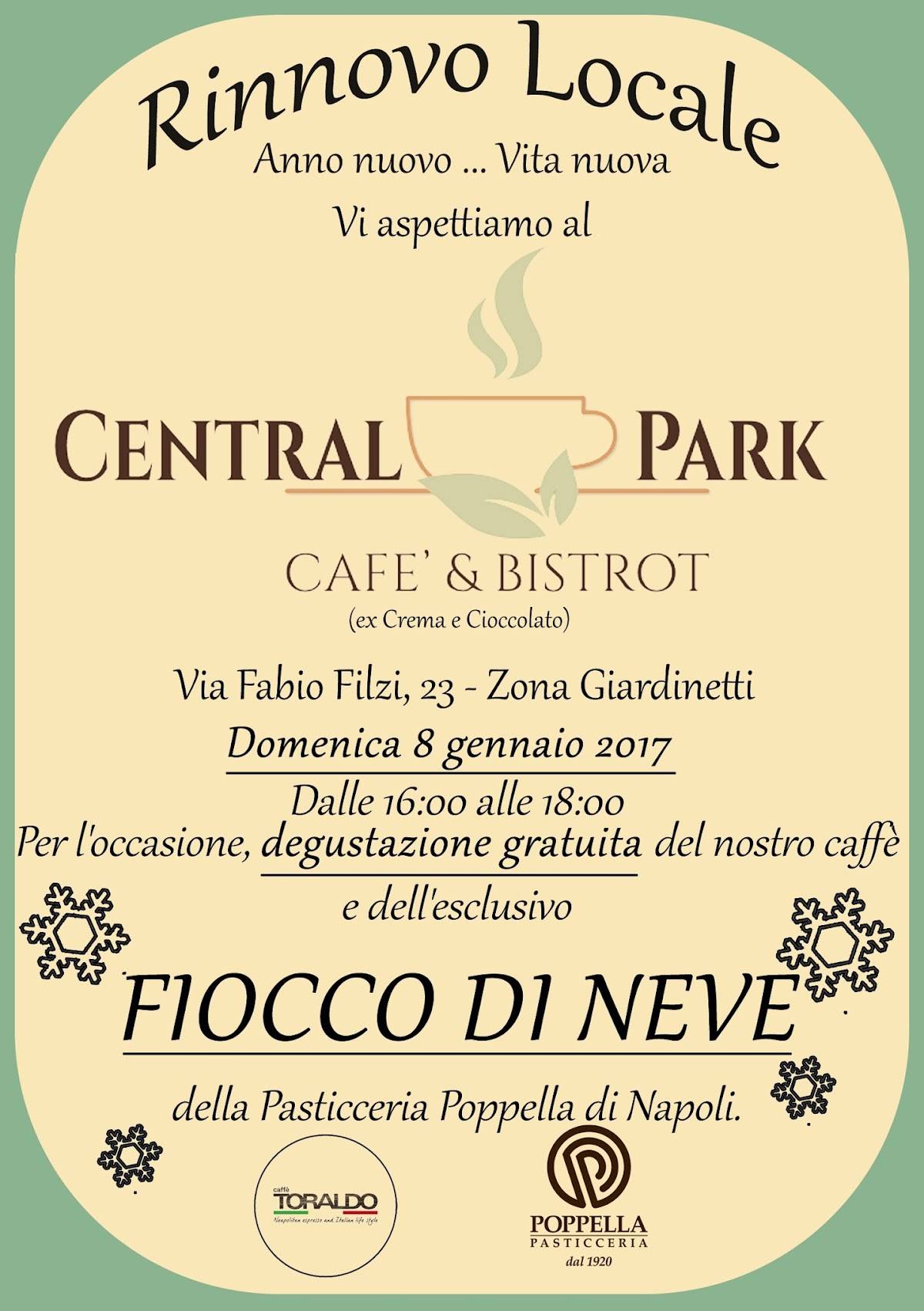 Menu di Central Park Bistrot