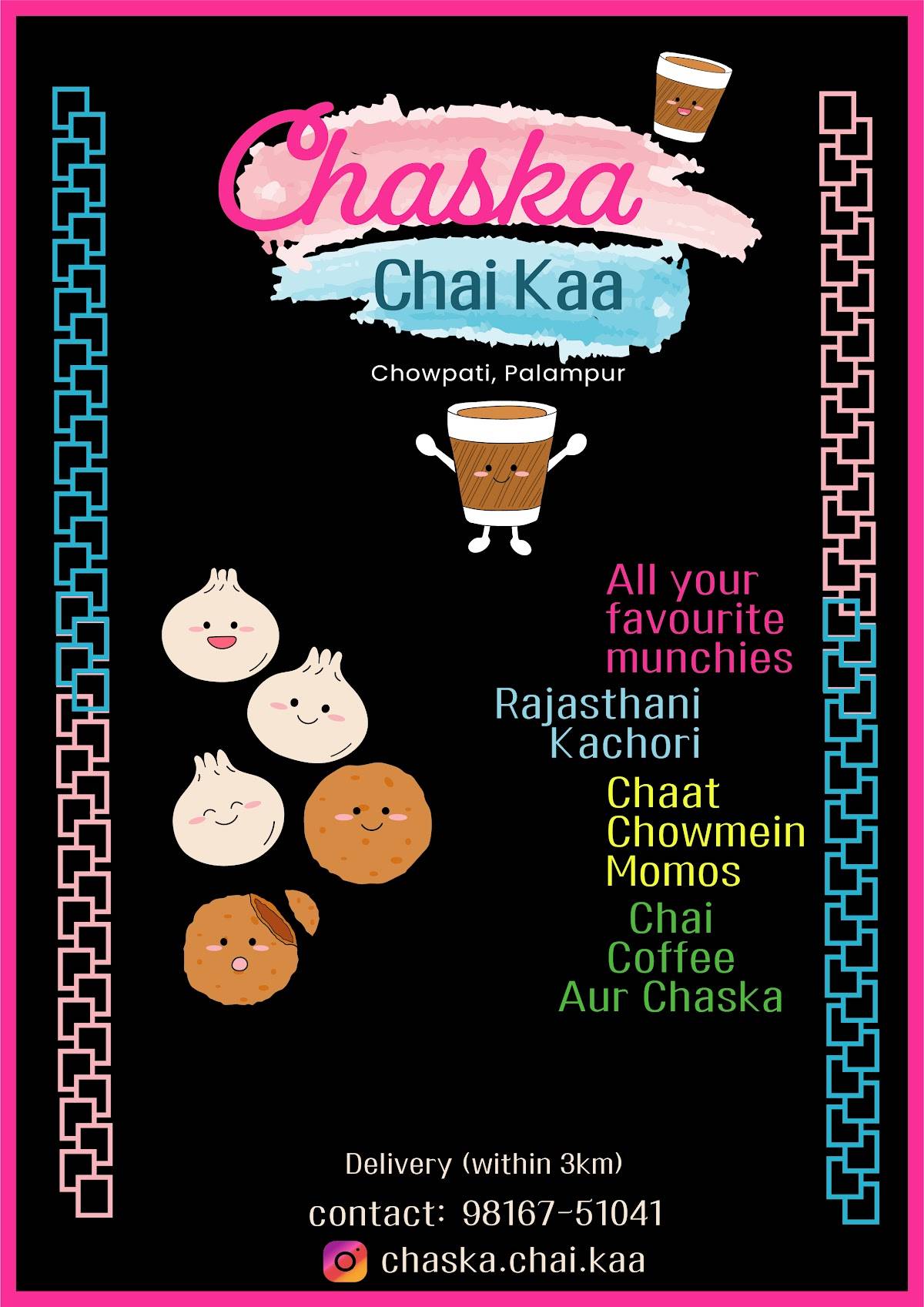 Chaska Chai Kaa menu