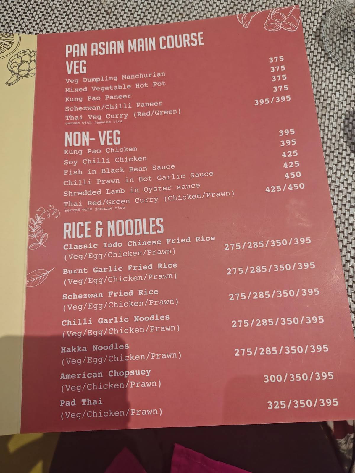 ALOE- A Little of Everything menu