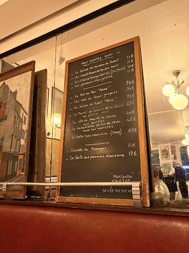 Menu de Chez René