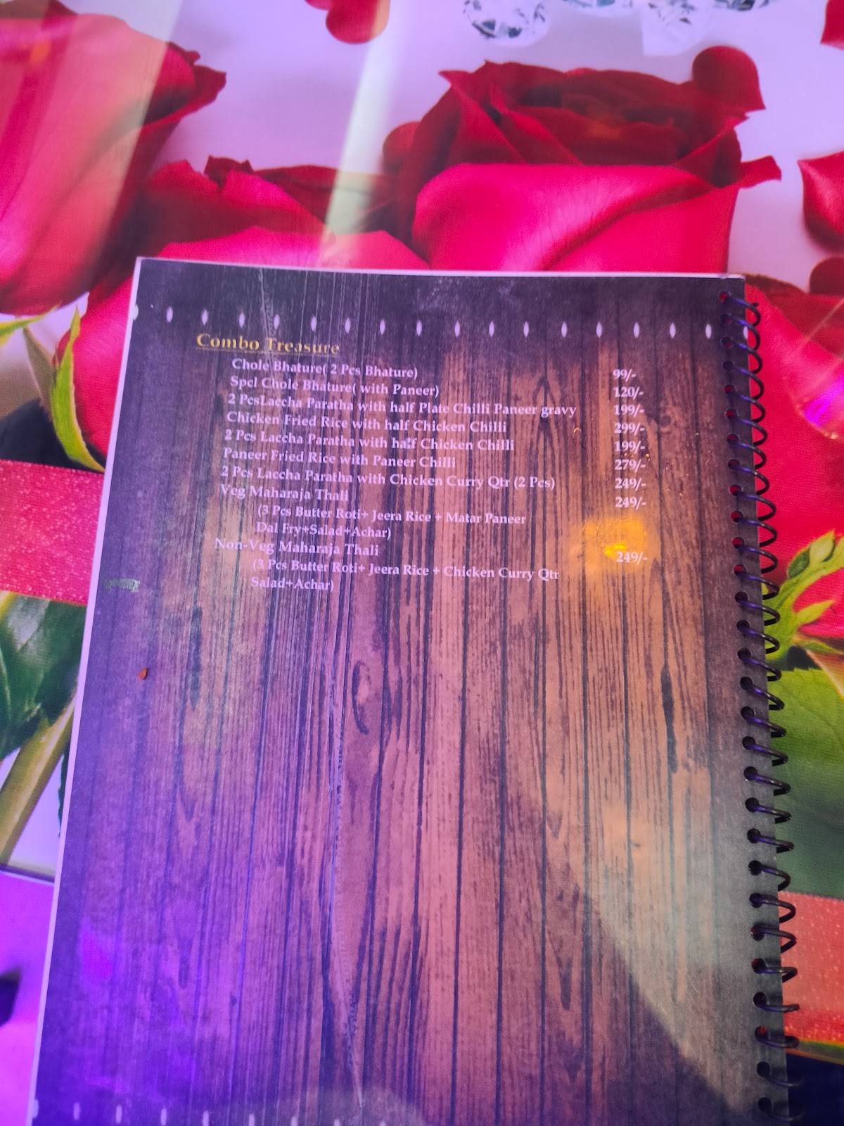 Chilli Paradise Restro Cafe menu