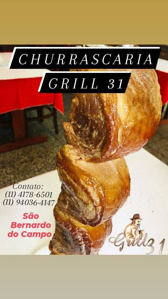 Churrascaria Grill 31 cardápio