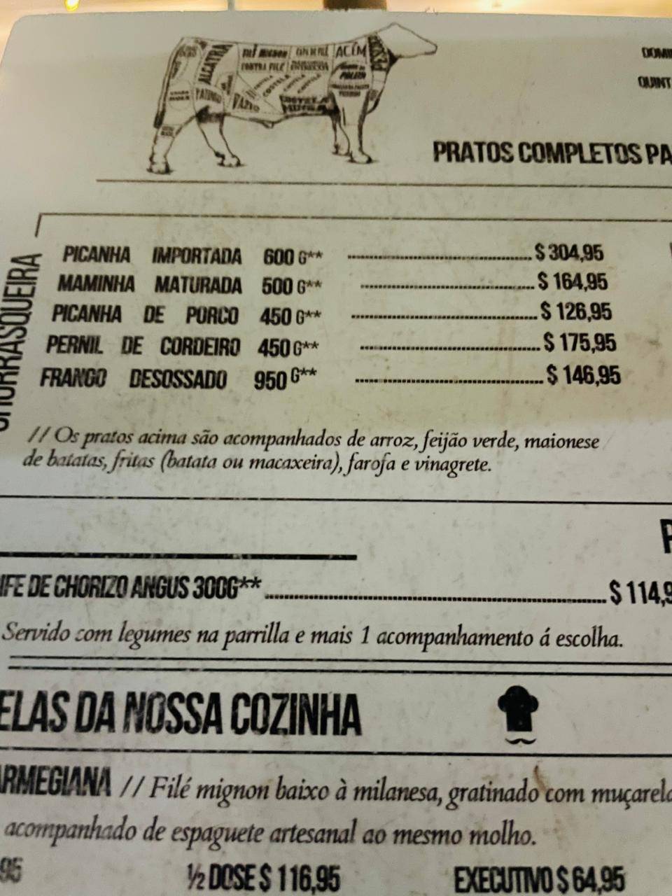 Cia do Chopp cardápio