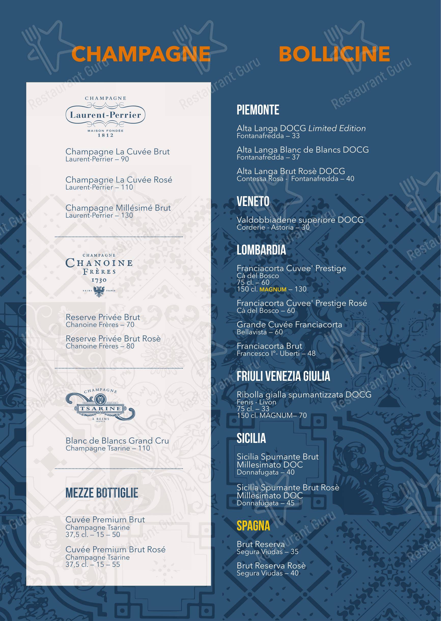 Takeaway Menu per Clapsy Alassio pizzeria