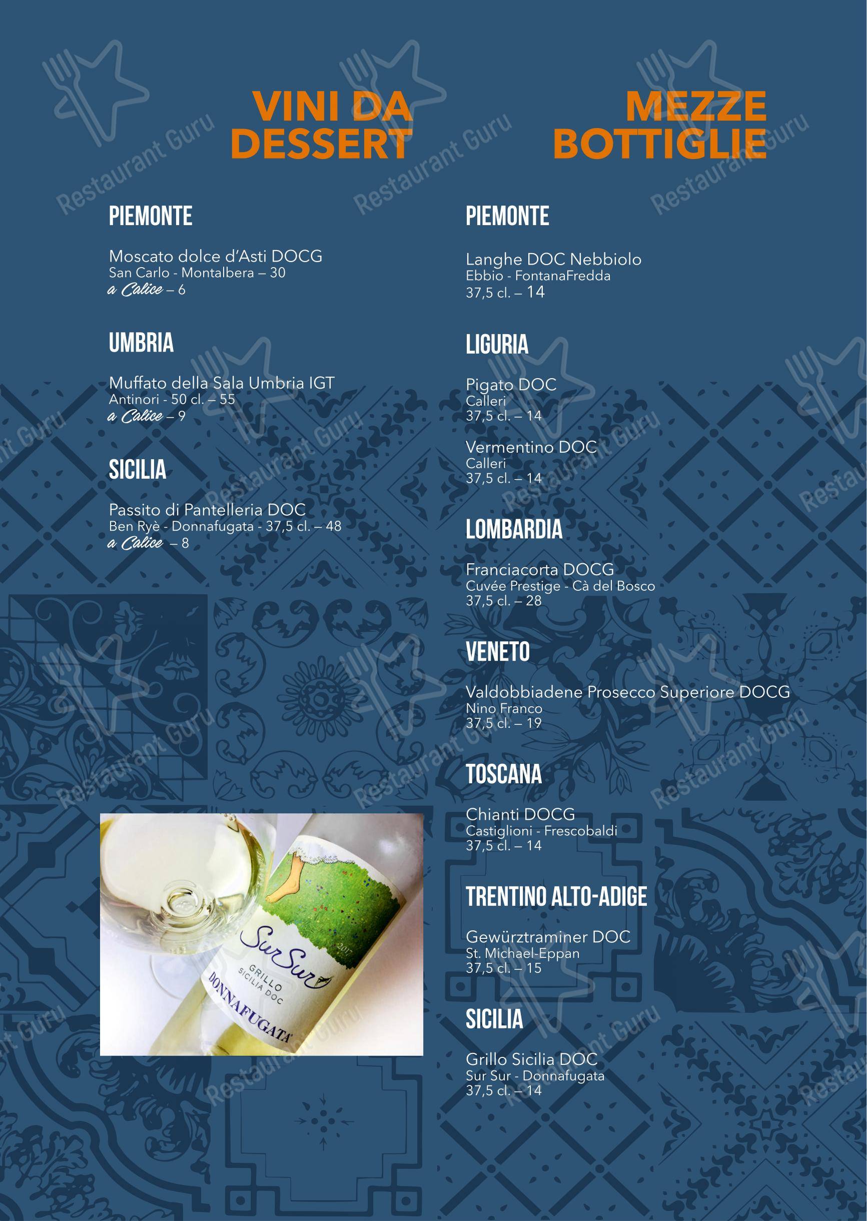 Dinner Menu per Clapsy Alassio pizzeria