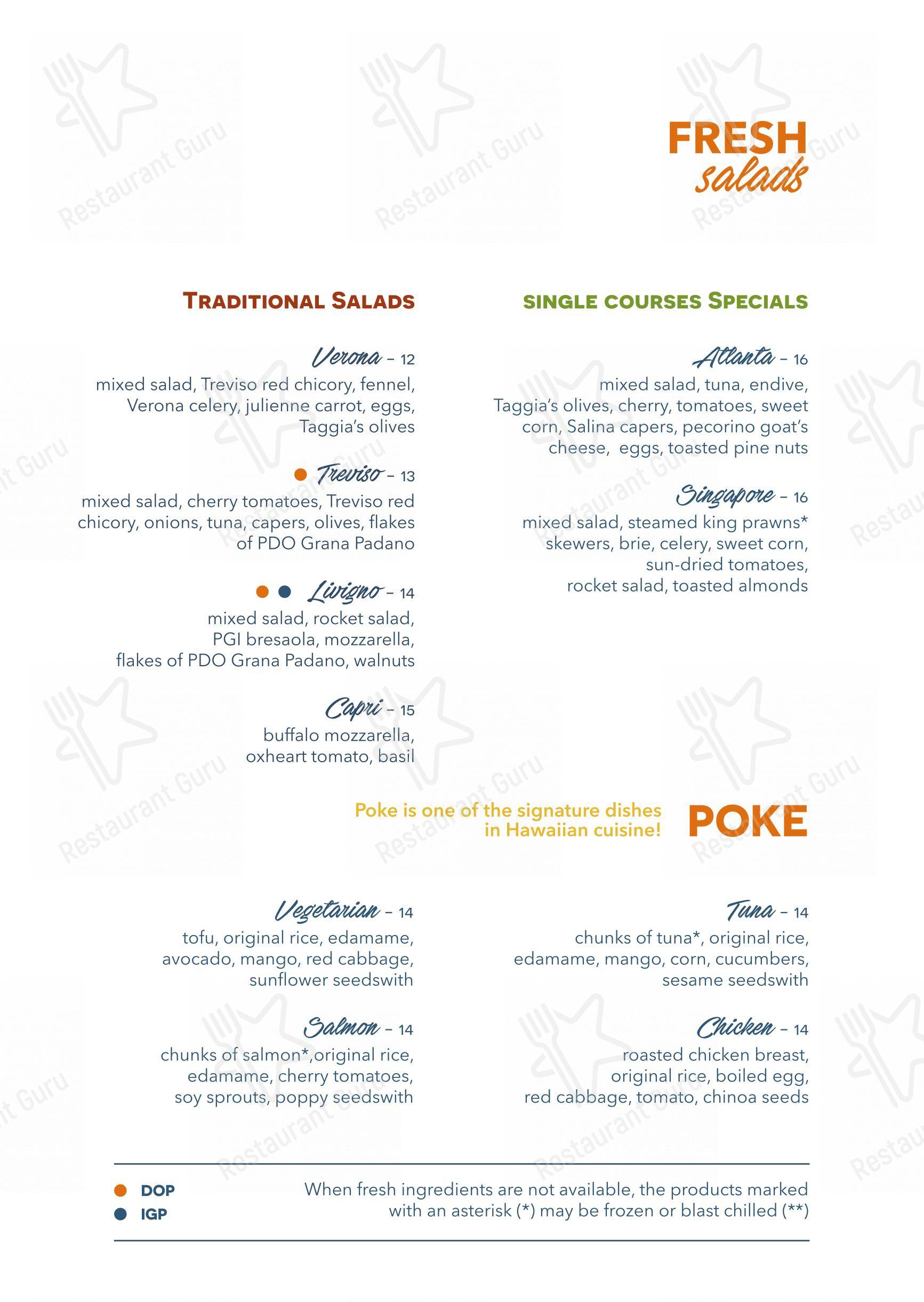 Lunch Menu per Clapsy Alassio in Alassio