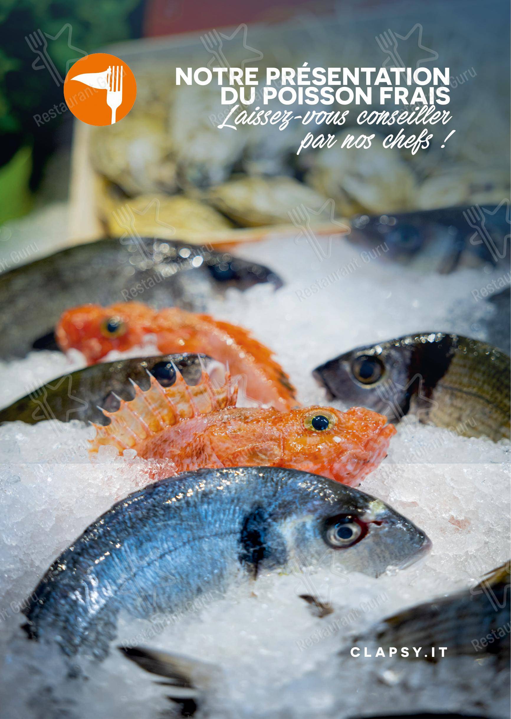 Menu di Clapsy Alassio - Крафт меню