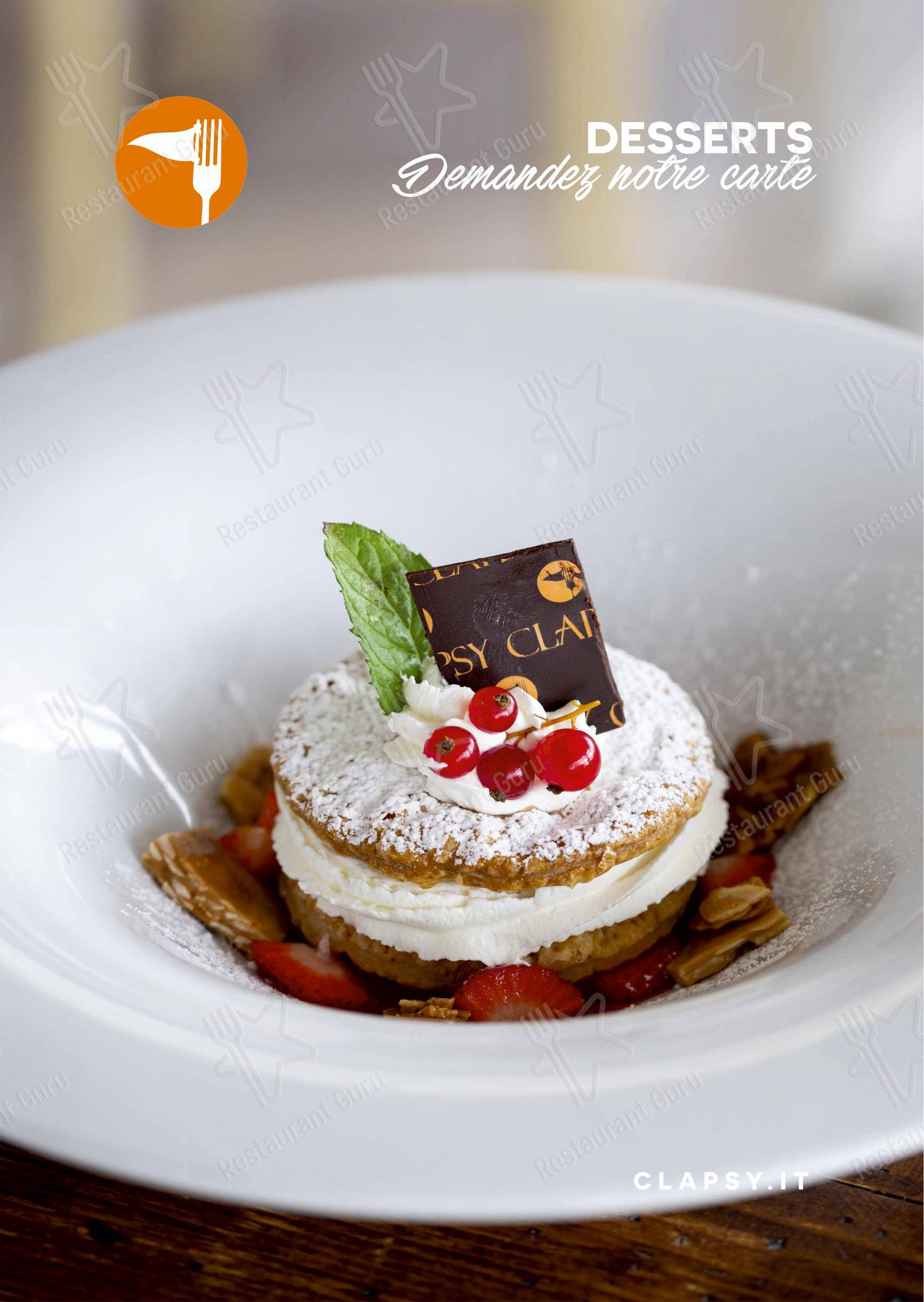 Clapsy Alassio in Alassio - Wine Menu