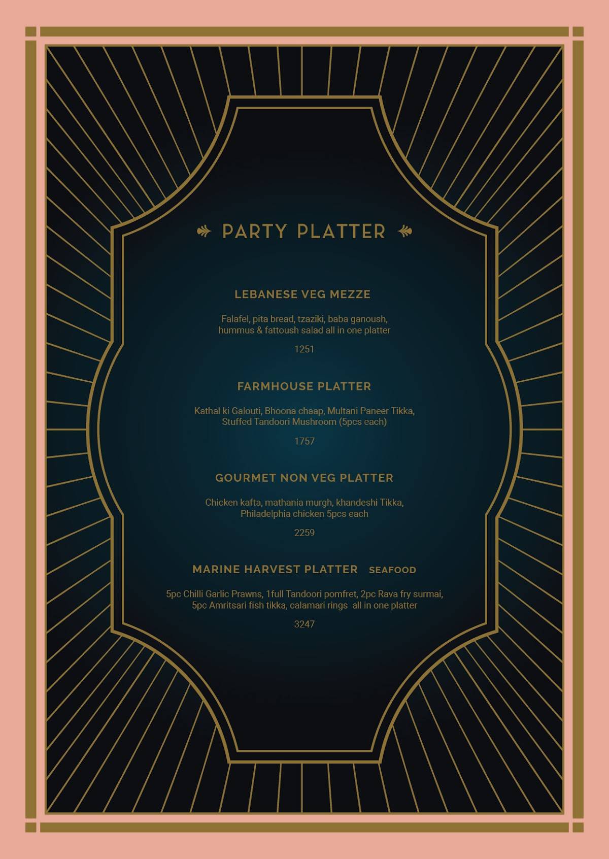 Classico Kitchen and Bar menu