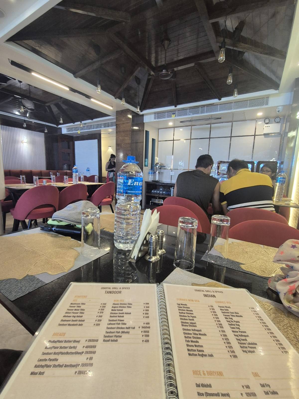 Coastal Grills and Spices menu