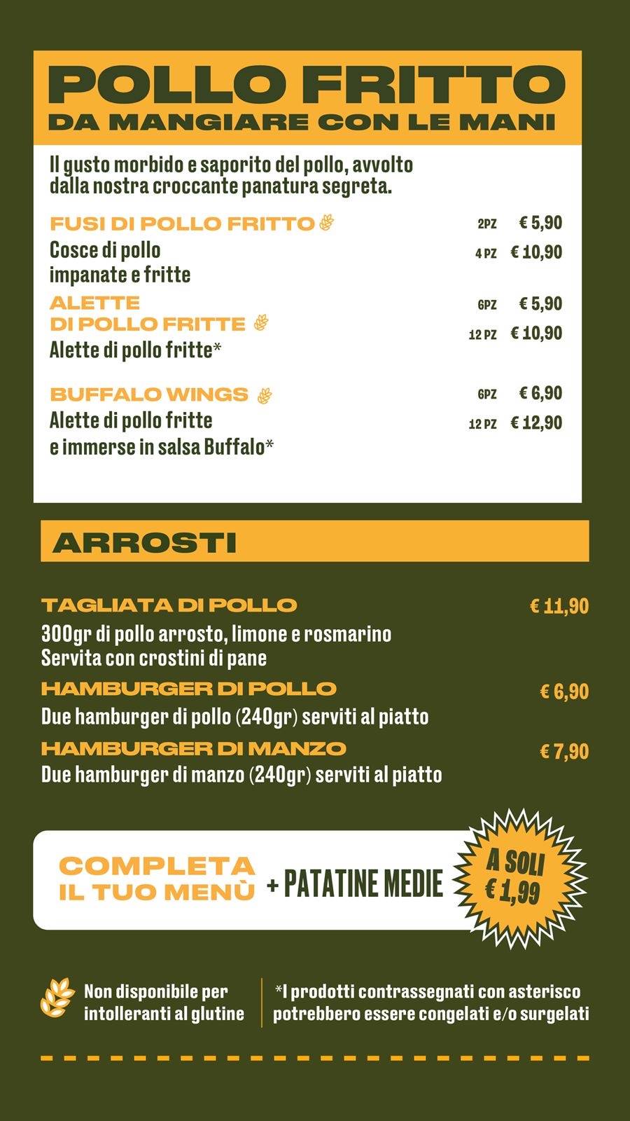 Menu di Fusi 
