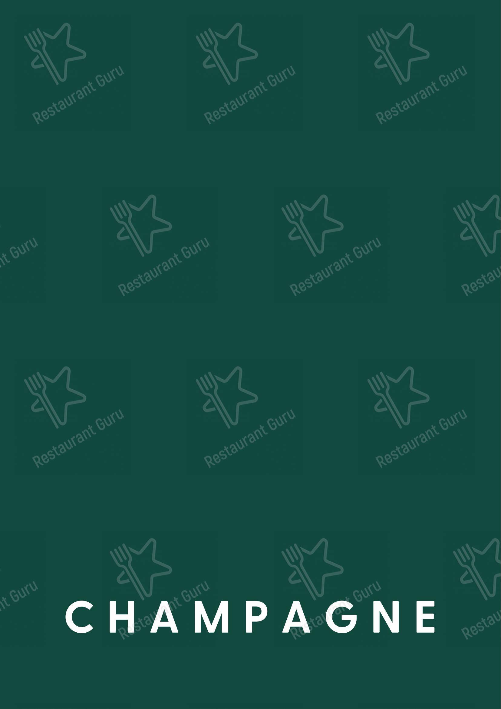 Основное меню per Cosmo Restaurant Pompei ristorante