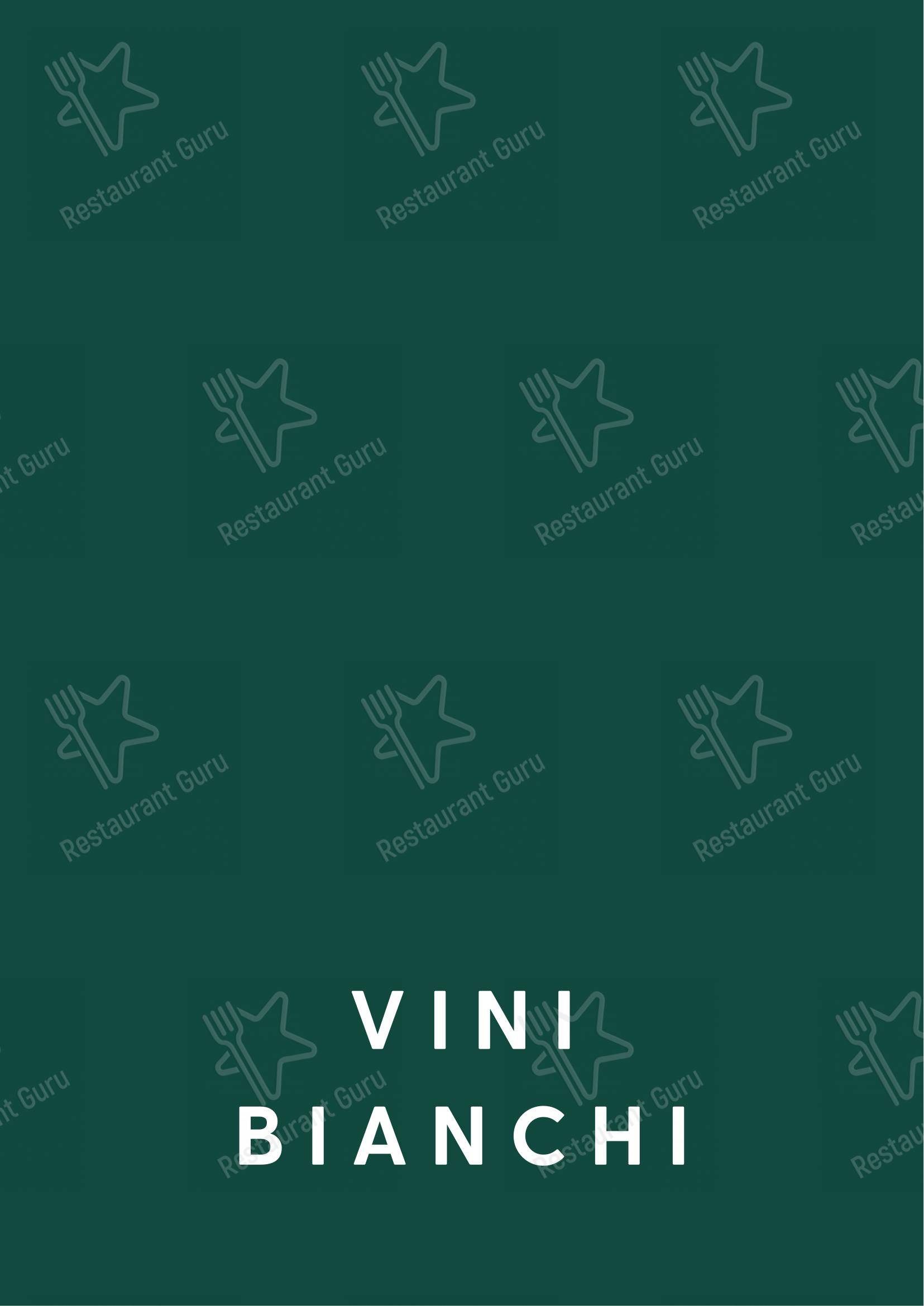 Cosmo Restaurant Pompei in Pompei - Основное меню