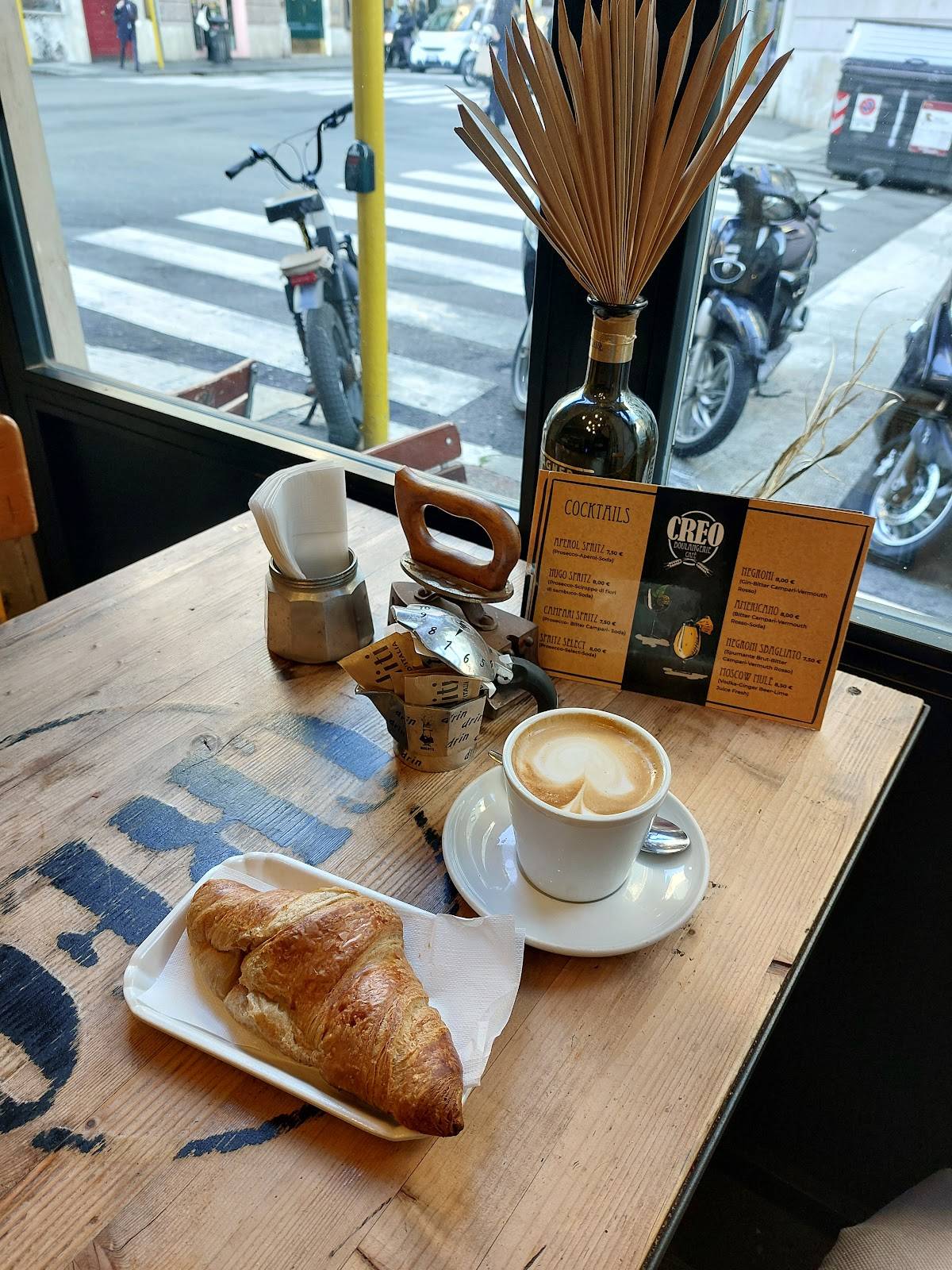 Menu di Creo Boulangerie Cafè 