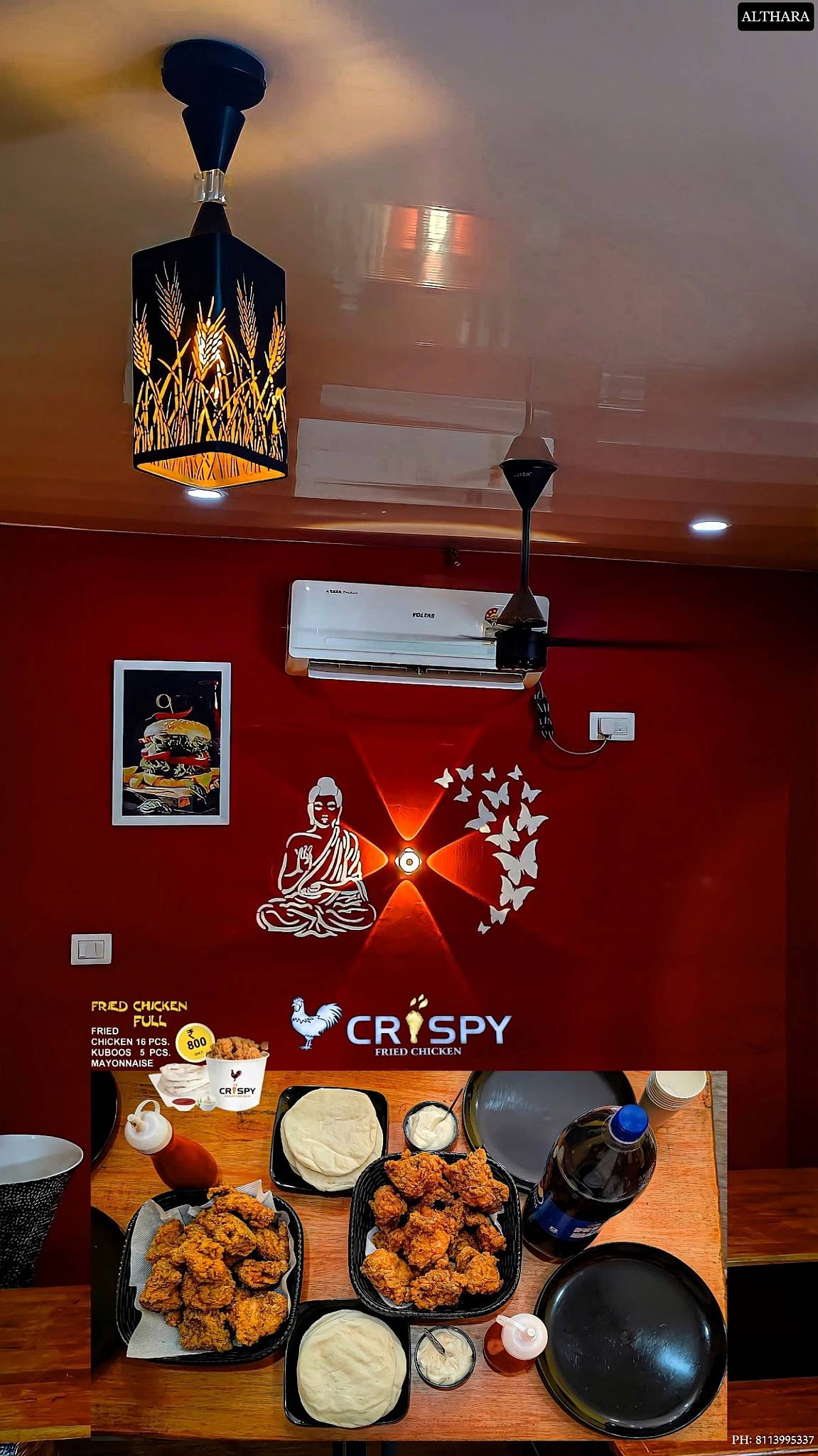 Crispy Fried Chiken menu