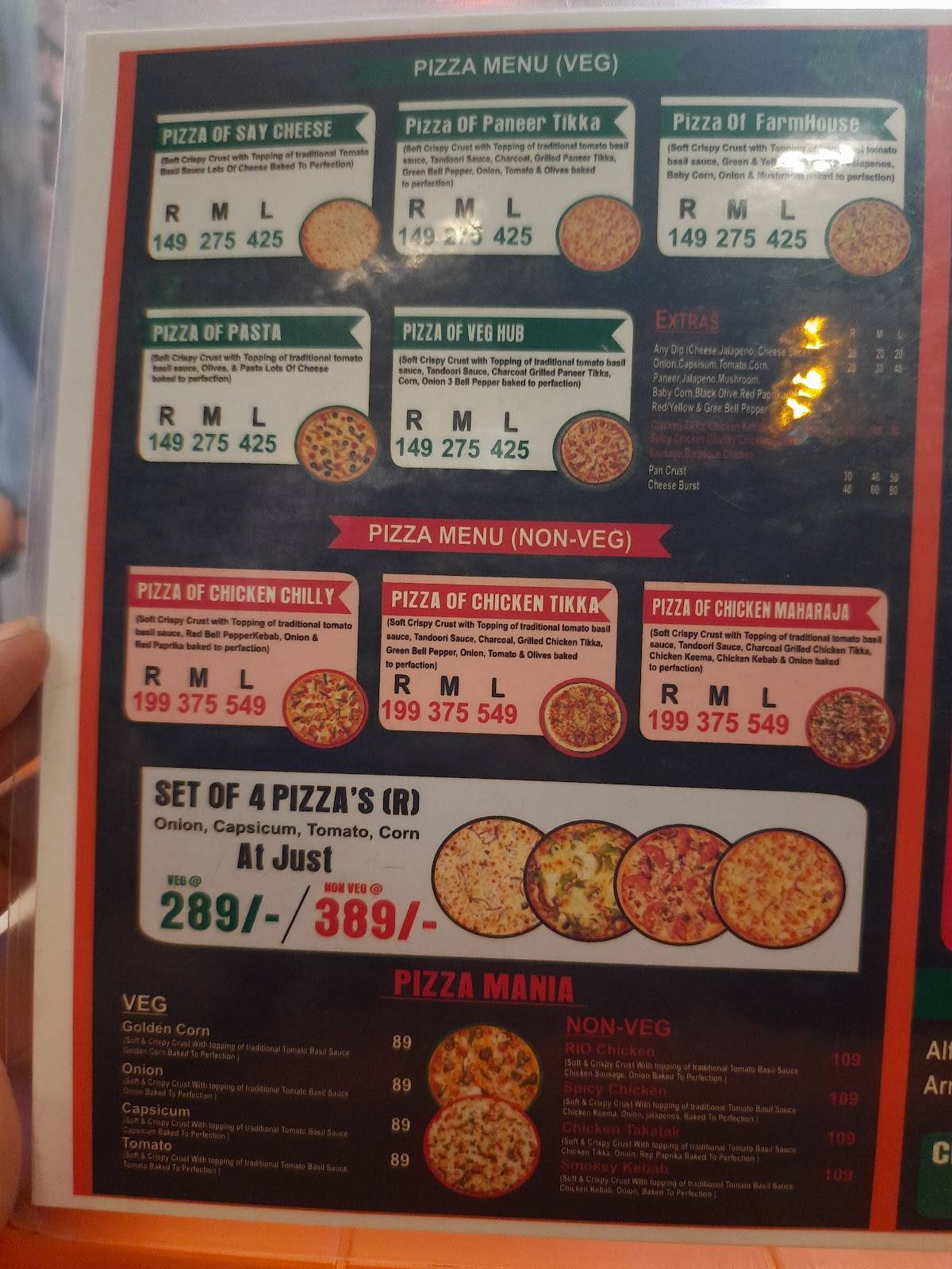 CrispyRio menu