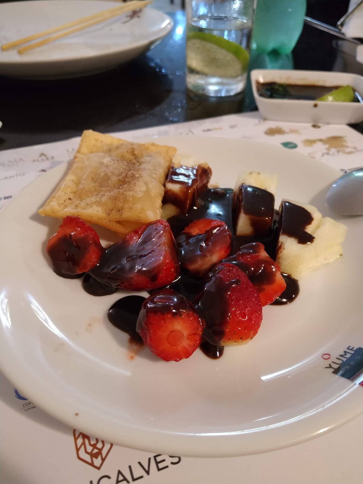 Yumê cardápio