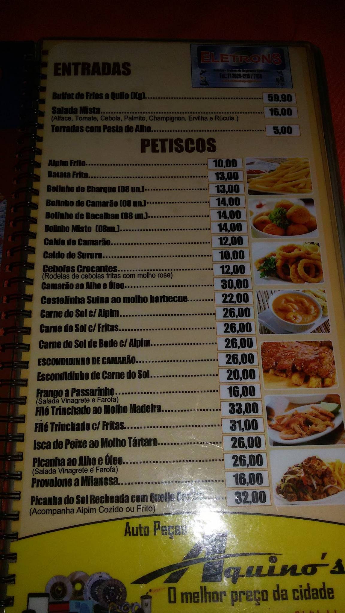 D'Marco Pizzaria cardápio