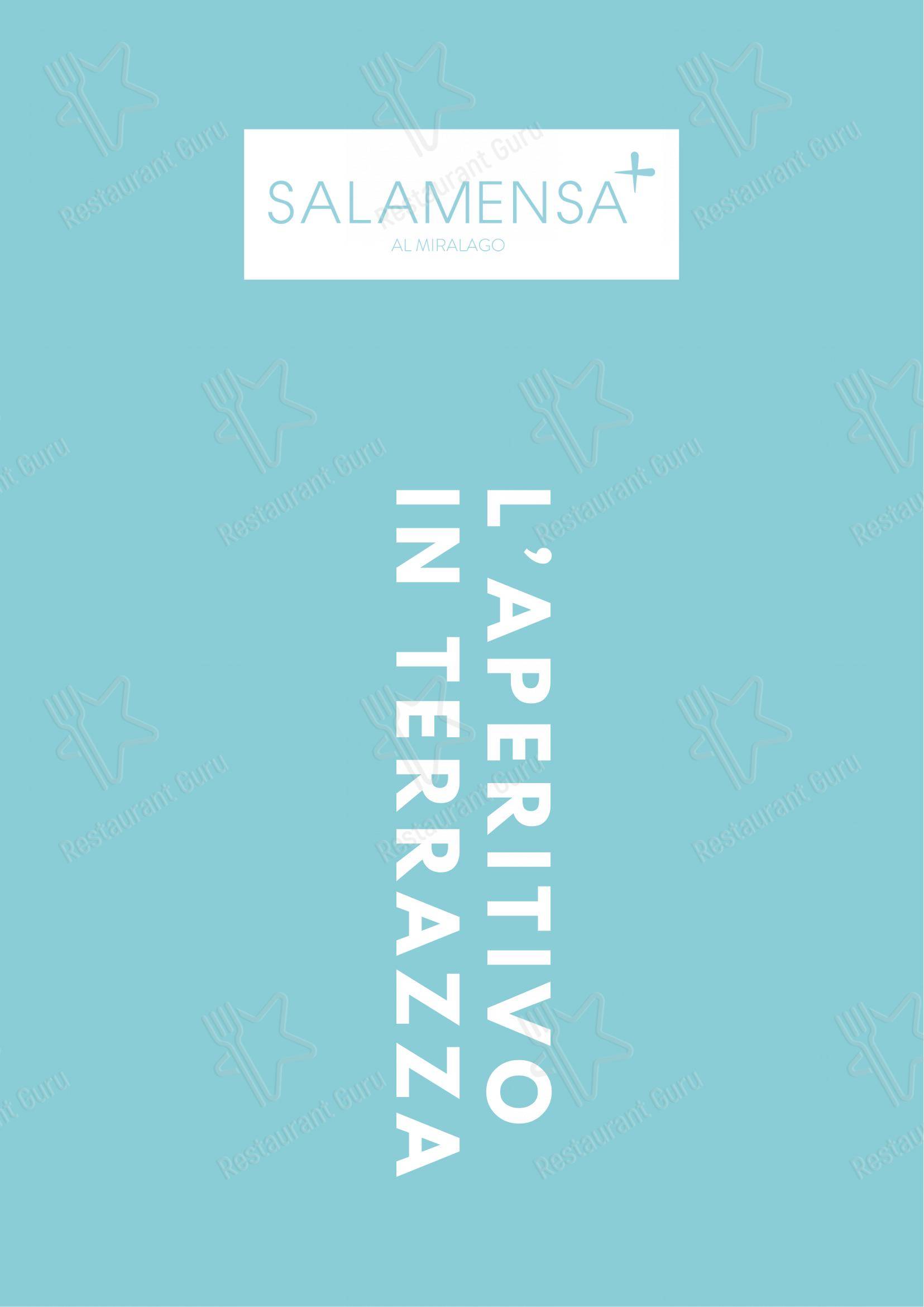 菜单 per Salamensa al Miralago in Padenghe Sul Garda