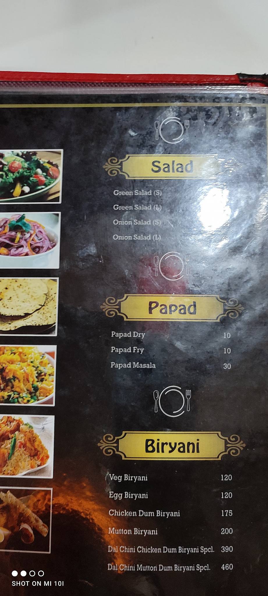 DalChini menu